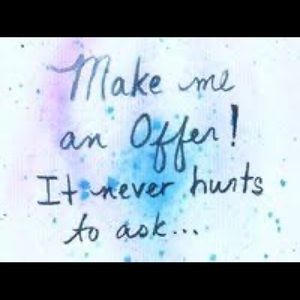 Make me an offer!